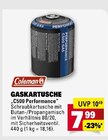 Gaskartusche C500 Performance Angebote von Coleman bei E center Speyer für 7,99 €