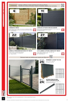 Catalogue Brico Dépôt de la semaine "PRIX DÉPÔT" avec 2 pages, valide du 21/08/2026 au 03/09/2026 pour Villetaneuse et alentours Prospectus Brico Dépôt de la semaine "PRIX DÉPÔT" avec 2 pages, valide du 21/08/2026 au 03/09/2026 pour Villetaneuse et alentours