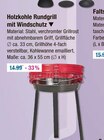 Holzkohle Rundgrill mit Windschutz Angebote bei V-Markt München für 14,99 €