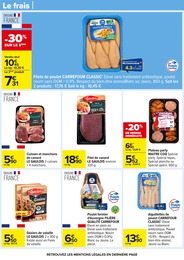 Offre Poulet Fermier dans le catalogue Carrefour du moment à la page 20