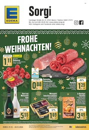 Aktueller EDEKA Discounter Prospekt für Neukirchen-Vluyn: Aktuelle Angebote mit 16} Seiten, 21.12.2024 - 24.12.2024