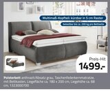 ROLLER Schorfheide - Polsterbett Angebot im Prospekt Polsterbett bei ROLLER im Schorfheide Prospekt für 1.499,00 €