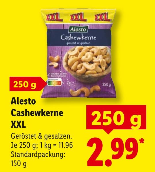 Cashewkerne XXL