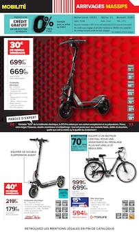 Promotion Vélo dans le prospectus Carrefour, valable du 25/09/2026 au 12/10/2026 Promo Vélo dans le catalogue Carrefour du moment à la page 3