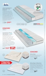 7 Zonen Matratze im Matratzen Concord Prospekt "AUS LIEBE ZU GUTEM SCHLAF" auf Seite 2