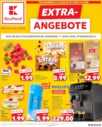 Kaufland Prospekt für Nordenham mit 8 Seiten Kaufland Prospekt für Nordenham: "EXTRA-ANGEBOTE", 8 Seiten, 06.11.2025 - 12.11.2025