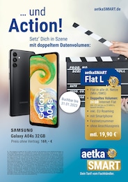 Elektromarkt Prospekt von aetka Gelsenkirchen aetka Prospekt: "… und Action!", 1 Seite, 01.11.2022 - 30.11.2022