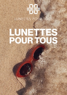 Première page du catalogue Opticiens