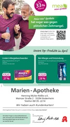 mea - meine apotheke Prospekt für Nackenheim: "Unsere April-Angebote", 4 Seiten, 01.04.2026 - 30.04.2026