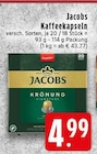 Kaffeekapseln im Angebot bei EDEKA in Krefeld Kaffeekapseln Angebote von Jacobs bei EDEKA Krefeld für 4,99 €