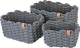 Aufbewahrungskorb-Set im Lidl Prospekt Aufbewahrungskorb-Set von LIVARNO im aktuellen Lidl Prospekt für 12,99 €