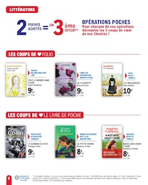 Prix et réduction Livre dans le prospectus E.Leclerc en cours Offre Livre dans le catalogue E.Leclerc du moment à la page 6
