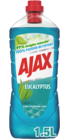 Nettoyant 1.5L Eucalyptus ou citron vert - Ajax dans le catalogue Maxi Bazar