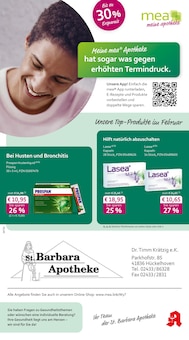 mea - meine apotheke Prospekt Unsere Februar-Angebote mit 4 Seiten