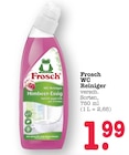 WC Reiniger Himbeer-Essig Angebote von Frosch bei E center Heidelberg für 1,99 €