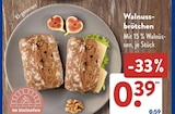 Walnussbrötchen im aktuellen ALDI SÜD Prospekt