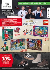 Selgros Supermarkt Prospekt der aktuellen Woche mit 28 Seiten, gültig von 29.10.2026 bis 04.11.2026, in Massenbachhausen und Umgebung Aktueller Selgros Supermarkt Prospekt in Massenbachhausen und Umgebung, "HIER KAUFEN PROFIS & GENIESSER" mit 28 Seiten, 29.10.2026 - 04.11.2026