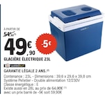 Glacière électrique 23l - WOODSUN - E.Leclerc à Nancy Glacière électrique 23l - WOODSUN en promo chez E.Leclerc Nancy à 49,90 €