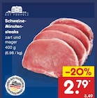 Aktuelles Schweine-Minutensteaks Angebot bei Netto Marken-Discount in Bremerhaven ab 2,79 €