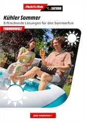 Aktueller MediaMarkt Saturn Elektromarkt Prospekt in Schuttertal und Umgebung, "THEMENWELT Kühler Sommer" mit 1 Seite, 10.06.2024 - 17.06.2024