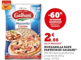 Mozzarella Râpée Pasteurisée - GALBANI dans le catalogue Hyper U