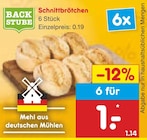 Schnittbrötchen bei Netto Marken-Discount im Prospekt "" für 1,00 €
