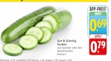 EDEKA Kröppen - Gurken Angebot im Prospekt Gurken bei EDEKA im Kröppen Prospekt für 0,69 €