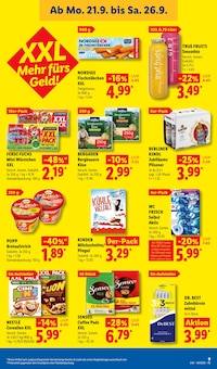 Bergader Angebot im Lidl Prospekt, gültig von 21.09.2026 bis 26.09.2026 Bergader Angebot im aktuellen Lidl Prospekt auf Seite 15