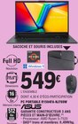 Pc portable r1504fa-nj769w - ASUS en promo chez E.Leclerc Bastia à 549,00 €