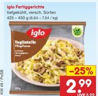 Fertiggerichte von iglo im aktuellen Netto Marken-Discount Prospekt für 2,99 €