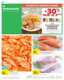 Offre Crevettes cuites dans le catalogue Carrefour Market du moment à la page 22