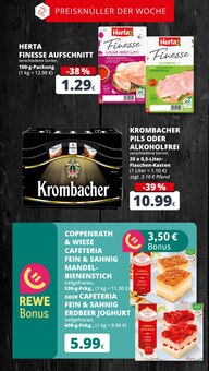 Krombacher im aktuellen REWE Prospekt (Erftstadt) Krombacher im REWE Prospekt "Dein Markt" mit 27 Seiten (Erftstadt)