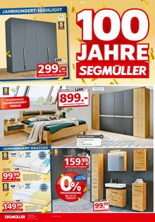 Kleiderschrank im Segmüller Prospekt "100 JAHRE SEGMÜLLER" mit 6 Seiten (Recklinghausen)