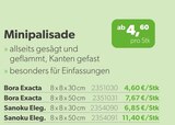Raiffeisen Waren GmbH Fritzlar - Minipalisade Bora Exacta 8×8×30 cm Angebot im Prospekt Minipalisade Bora Exacta 8×8×30 cm bei Raiffeisen Waren GmbH im Fritzlar Prospekt für 4,60 €
