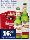 Original Czech Lager im Angebot bei Getränkewelt in Recklinghausen Original Czech Lager Angebote von Budweiser Budvar bei Getränkewelt Recklinghausen für 16,99 €