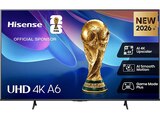 50 Zoll Fernseher im MediaMarkt Saturn Prospekt 50A6S DLED TV (Flat, 50 Zoll / 127 cm, UHD 4K, SMART TV) von HISENSE im aktuellen MediaMarkt Saturn Prospekt für 339,99 €