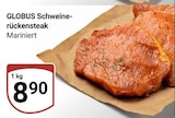 Schweinerückensteak im Angebot bei GLOBUS in Ludwigshafen Schweinerückensteak Angebote von GLOBUS bei GLOBUS Ludwigshafen für 8,90 €