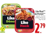 Hacken im EDEKA Prospekt Like Döner von Like Meat im aktuellen EDEKA Prospekt für 2,79 €