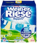 Megaperls Vollwaschmittel im Angebot bei REWE in Rüsselsheim Megaperls Vollwaschmittel Angebote von Weißer Riese bei REWE Rüsselsheim für 3,79 €