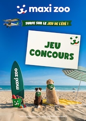 Prospectus Jardineries & Animaleries Maxi Zoo en cours à Perthes et alentours, "JEU CONCOURS", 1 page, 17/06/2026 - 30/06/2026 Catalogue Jardineries & Animaleries Maxi Zoo en cours à Perthes et alentours, "JEU CONCOURS", 1 page, 17/06/2026 - 30/06/2026