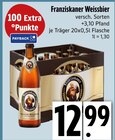 Franziskaner Weissbier im Angebot bei EDEKA in Augsburg Franziskaner Weissbier Angebote bei EDEKA Augsburg für 12,99 €