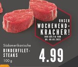 Aktuelles Südamerikanische Rinderfilet-Steaks Angebot bei E center in Gelsenkirchen ab 4,99 €