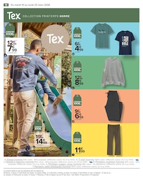 Offre Pantalon Homme dans le catalogue Carrefour du moment à la page 10