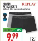 Retroshorts im Angebot bei Marktkauf in Ahlen Retroshorts Angebote von Replay bei Marktkauf Ahlen für 9,99 €