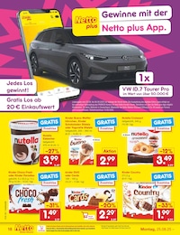 Netto Marken-Discount Kinder Choco Fresh im Prospekt 