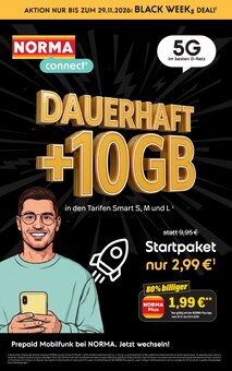 Handy im Norma Prospekt "Mehr fürs Geld" mit 29 Seiten (Reutlingen)