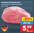 Schweine-Schinkenbraten im Angebot bei Netto Marken-Discount in Gifhorn Schweine-Schinkenbraten Angebote bei Netto Marken-Discount Gifhorn für 5,99 €