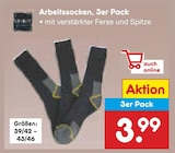 Arbeitssocken Angebote bei Netto Marken-Discount Moers für 3,99 €
