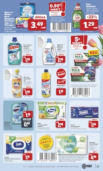 Pampers im combi Prospekt "Markt - Angebote" mit 31 Seiten (Paderborn)