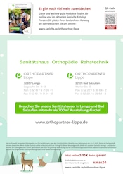 Aktueller Orthopartner - Lippe GmbH & Co KG Medica Sanitätshaus Prospekt mit Bier, "Schenken Sie Gesundheit!", Seite 6